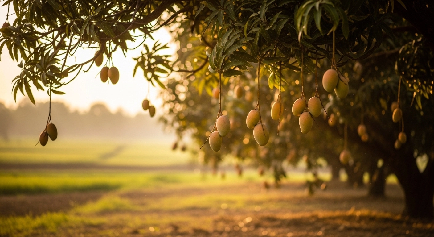 mango orchard at golden hour 202605020114